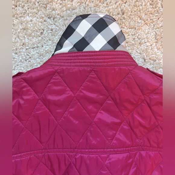 BURBERRY QUILTED JACKET PINK - Picture 4 of 12